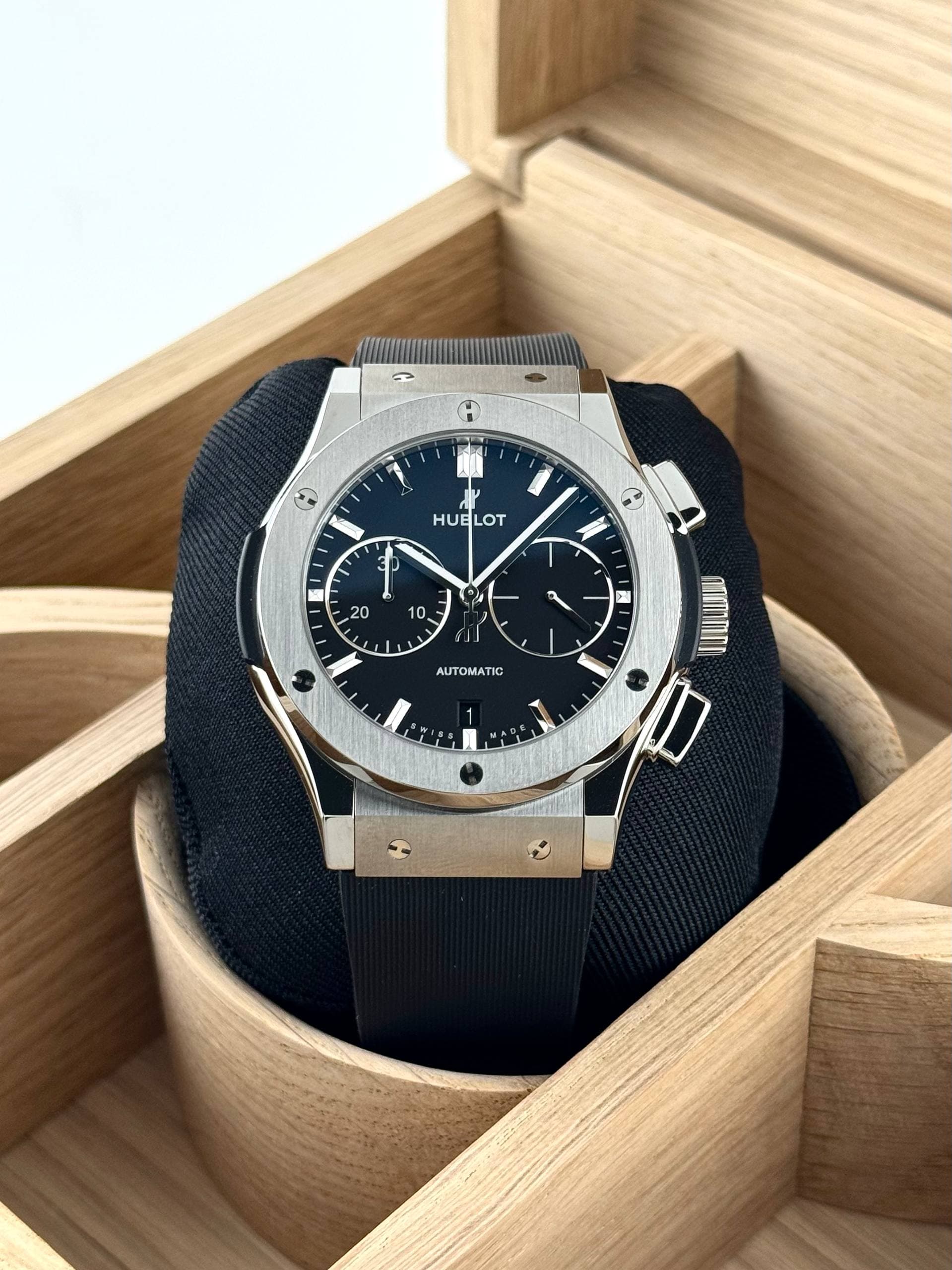 Hublot Classic Fusion Chronograph Black Dial