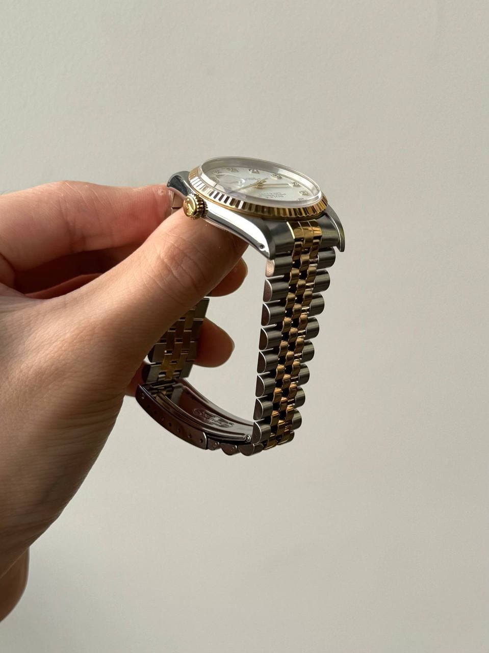 Rolex Datejust 36 White Diamond Dial