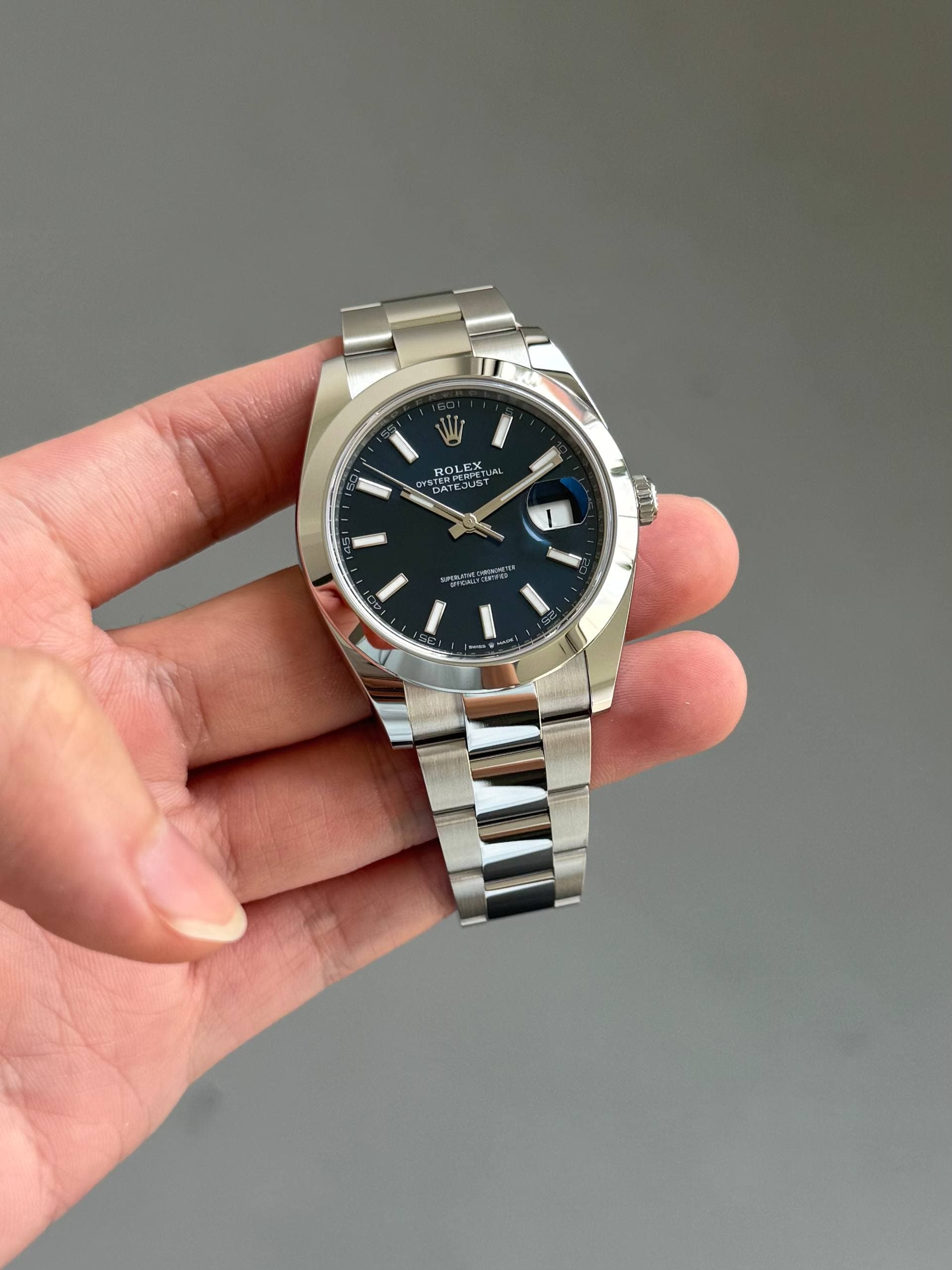 Rolex Datejust 41 Blue dial