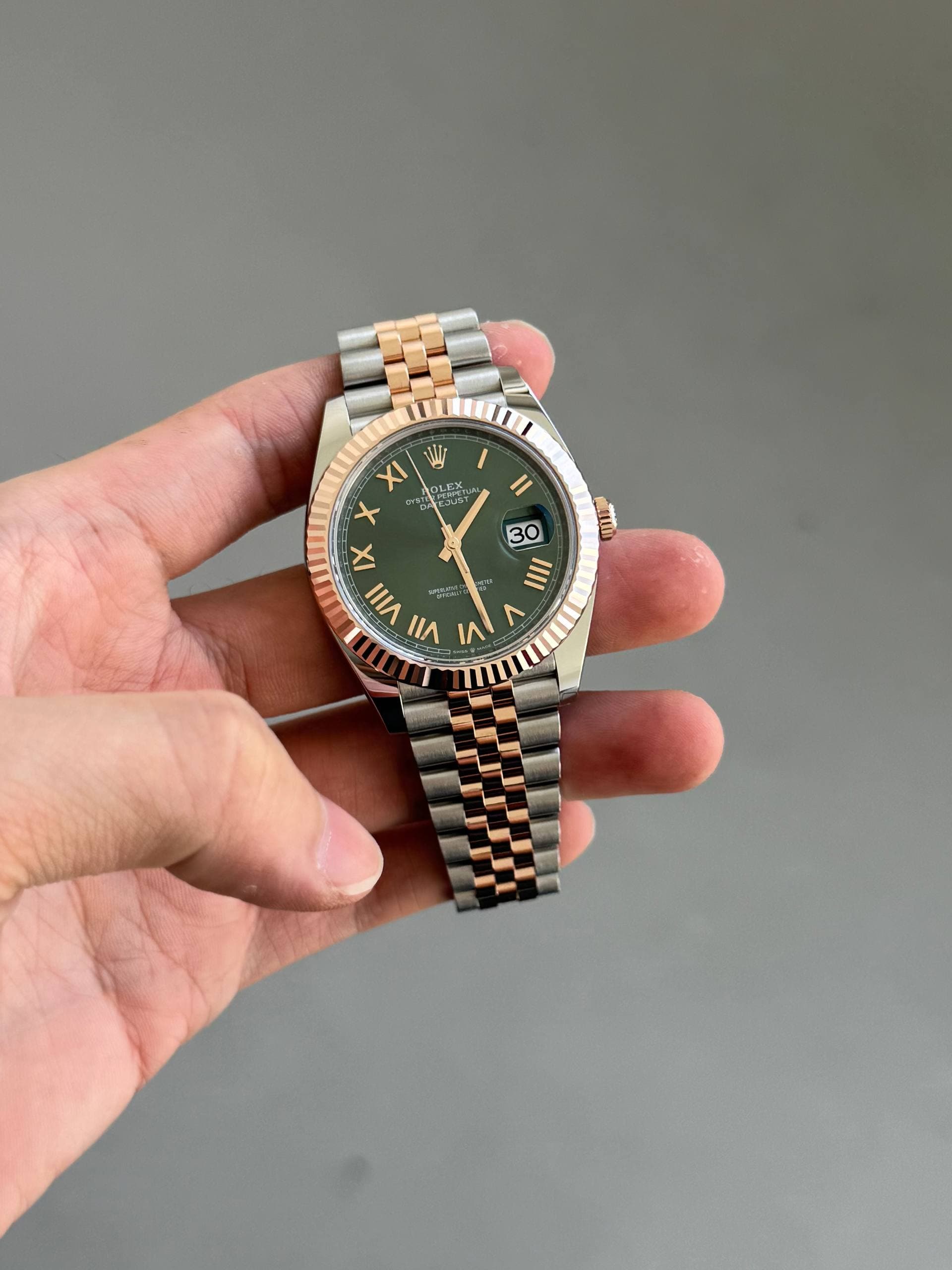 Rolex Datejust 41 Green dial