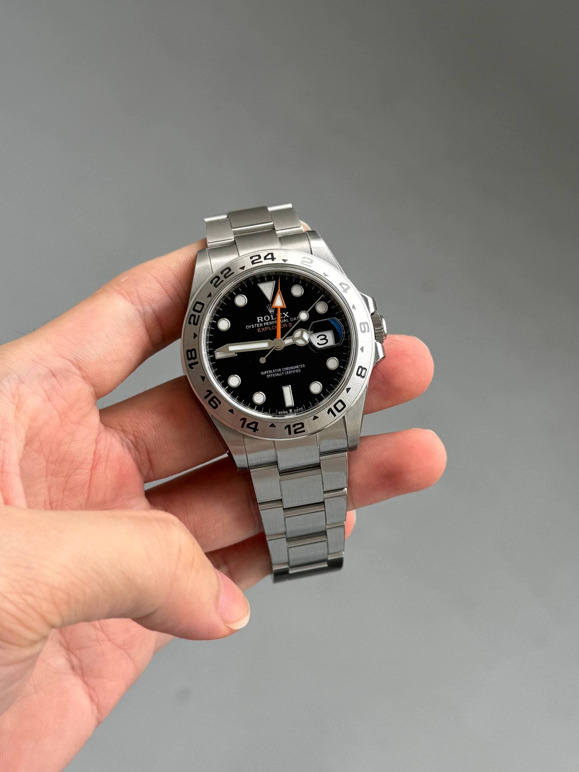 Rolex Explorer II Black Dial