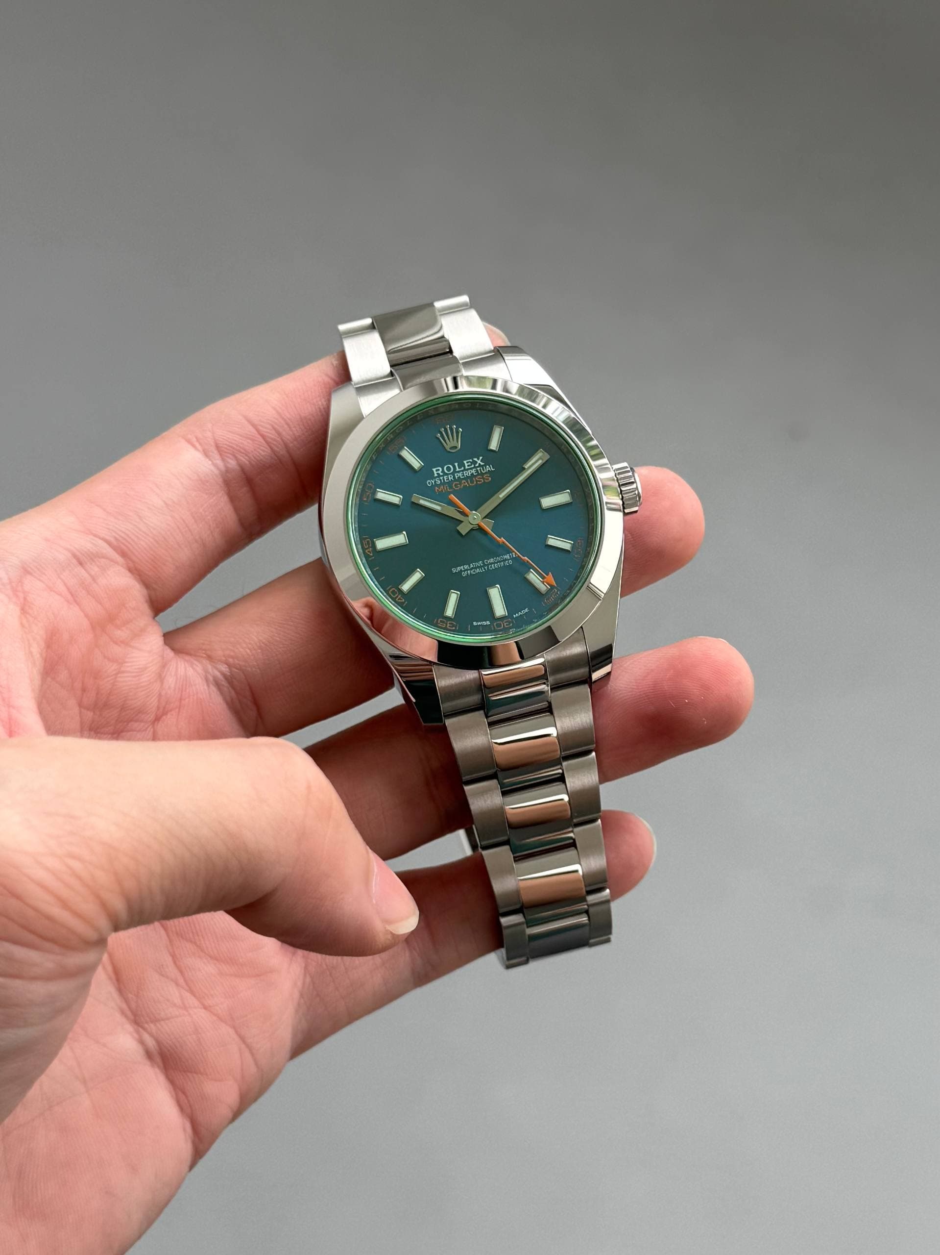 Rolex Milgauss “Z-Blue” Dial