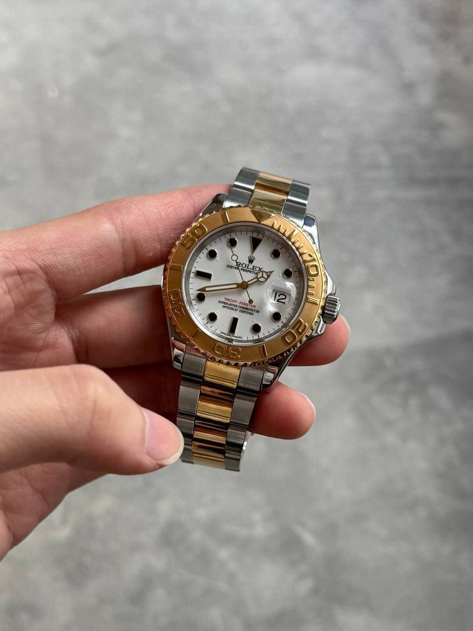 Rolex Yachtmaster White dial